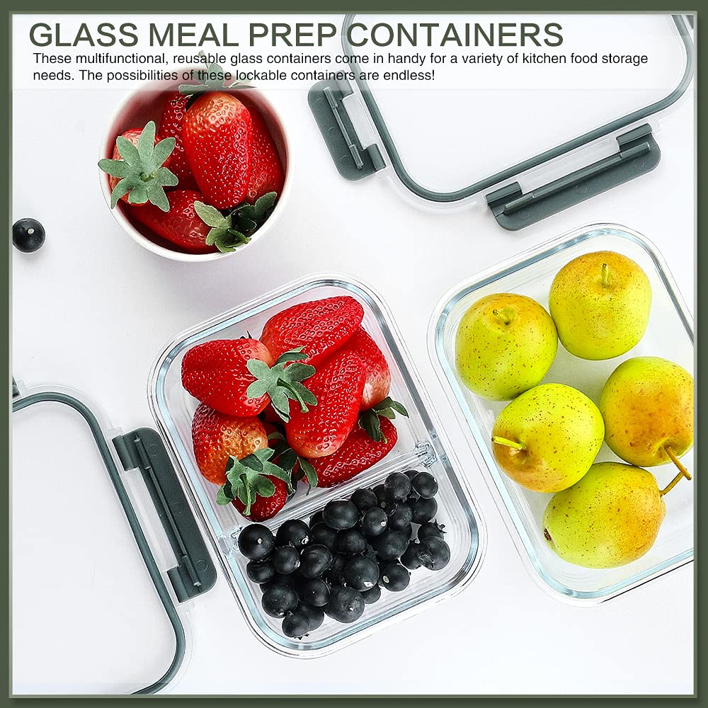 KOMUEE 30oz containers support portion control for balanced meals.