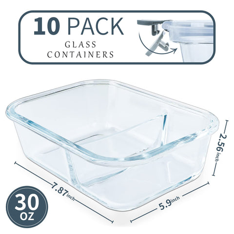 KOMUEE airtight lids for spill-free storage and freshness.