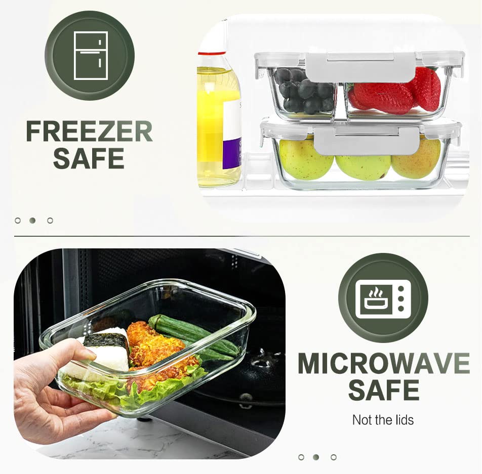 KOMUEE microwave- and oven-safe design lets reheating stay convenient without switching containers.