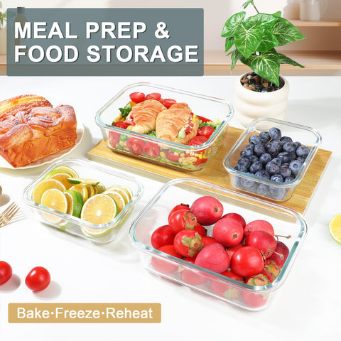 KOMUEE stackable storage design saves fridge and cabinet space.