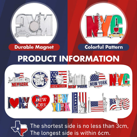 Konohan Statue of Liberty magnet highlights iconic symbol and keeps notes visible.