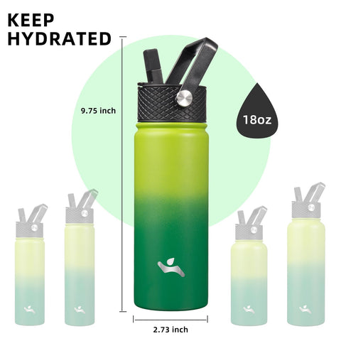 Non-sweat surface of Konokyo 18oz bottle providing dry grip