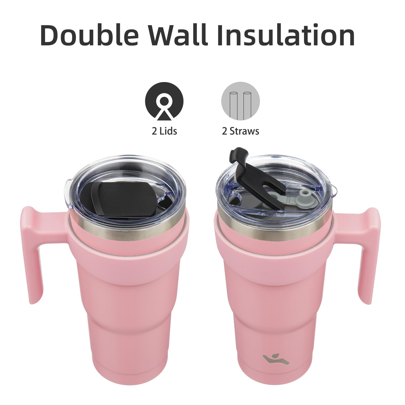 Konokyo 20oz tumbler with double-wall insulation to maintain temperature.