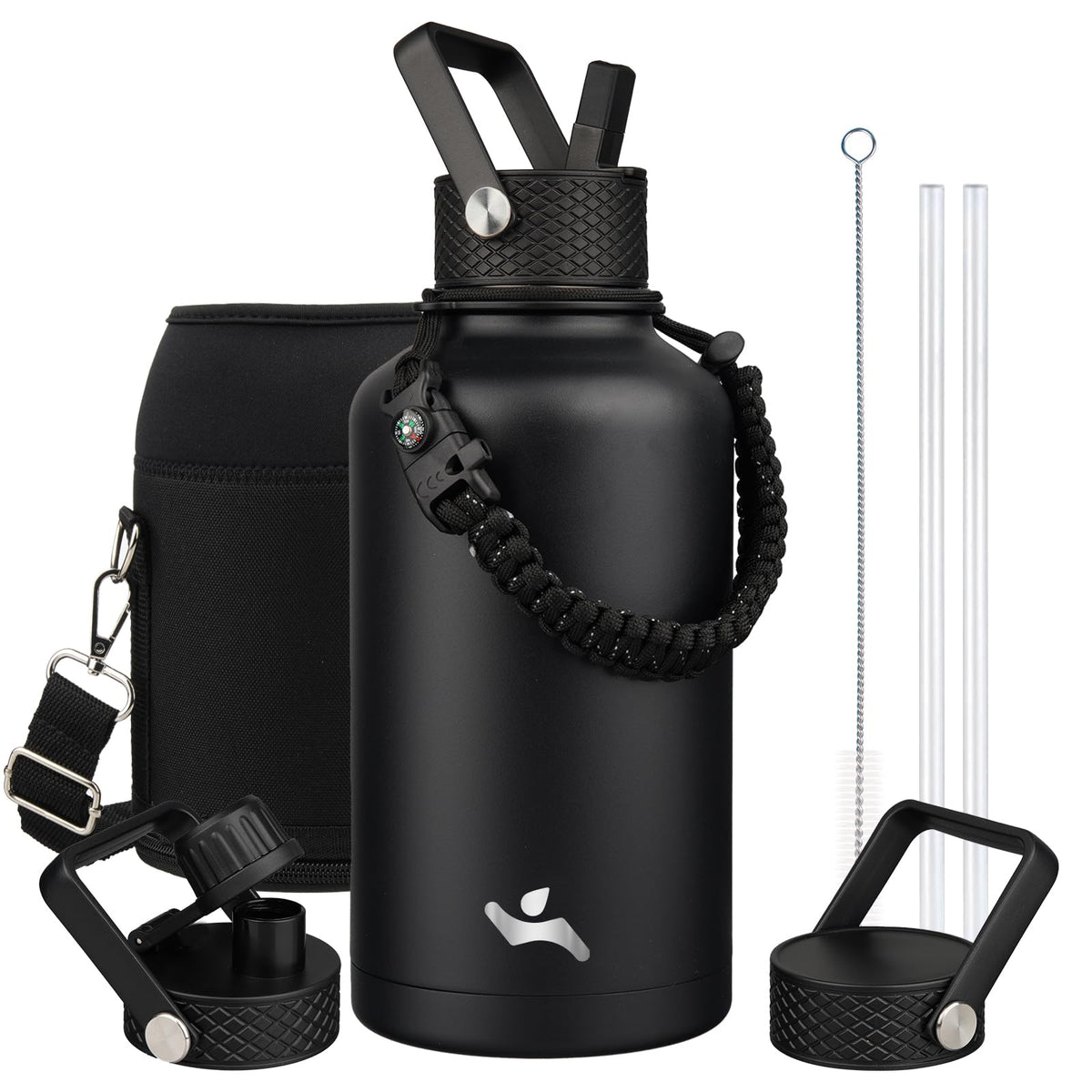 Konokyo 64oz bottle with sip lid for hot drinks on the go