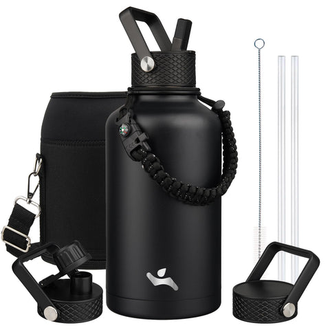 Konokyo 64oz bottle with sip lid for hot drinks on the go