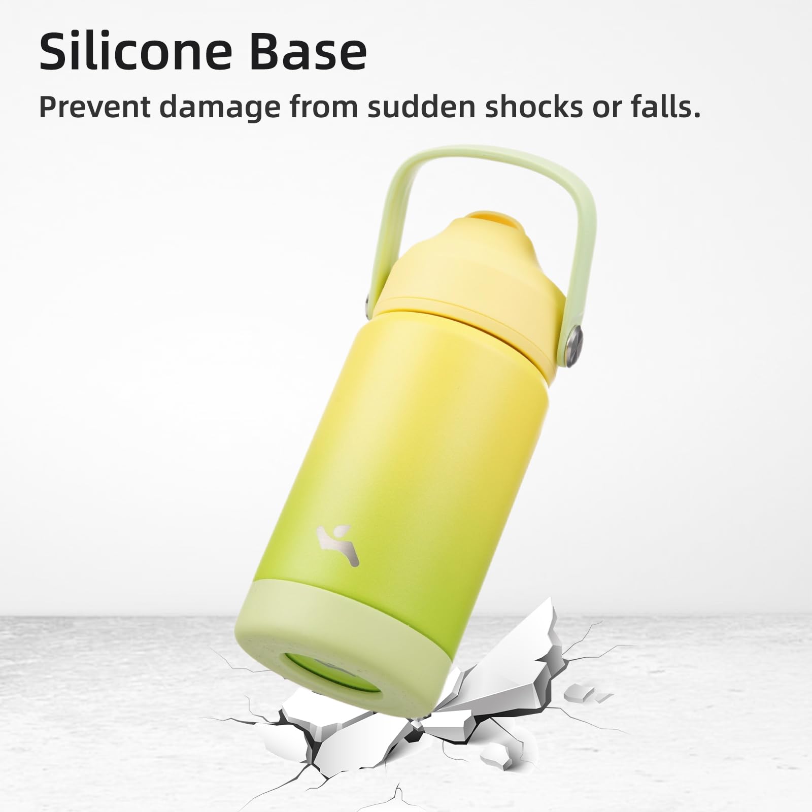 Konokyo lime bottle with 24 oz capacity suits camping, gym sessions, and everyday hydration.
