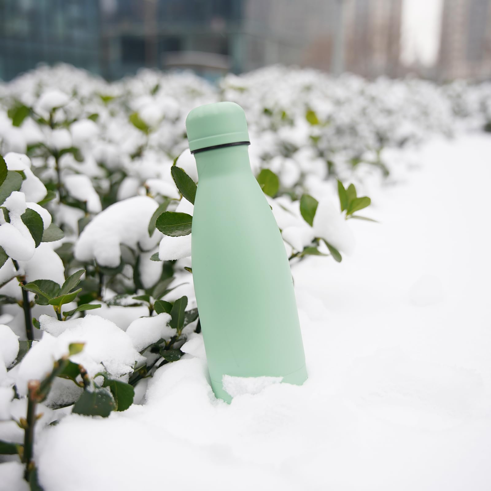 Konokyo bottle fits cup holder for easy transport.