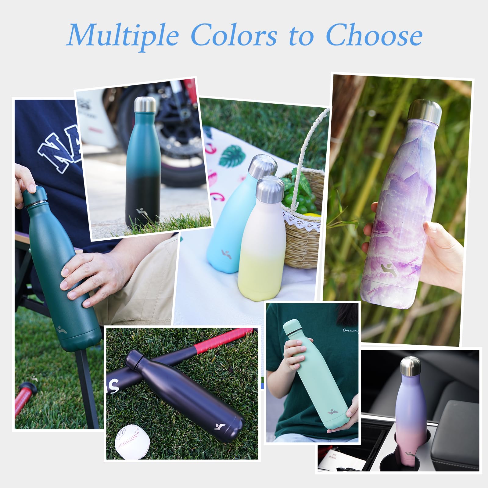 Konokyo lavender bottle adds stylish color to your hydration routine.