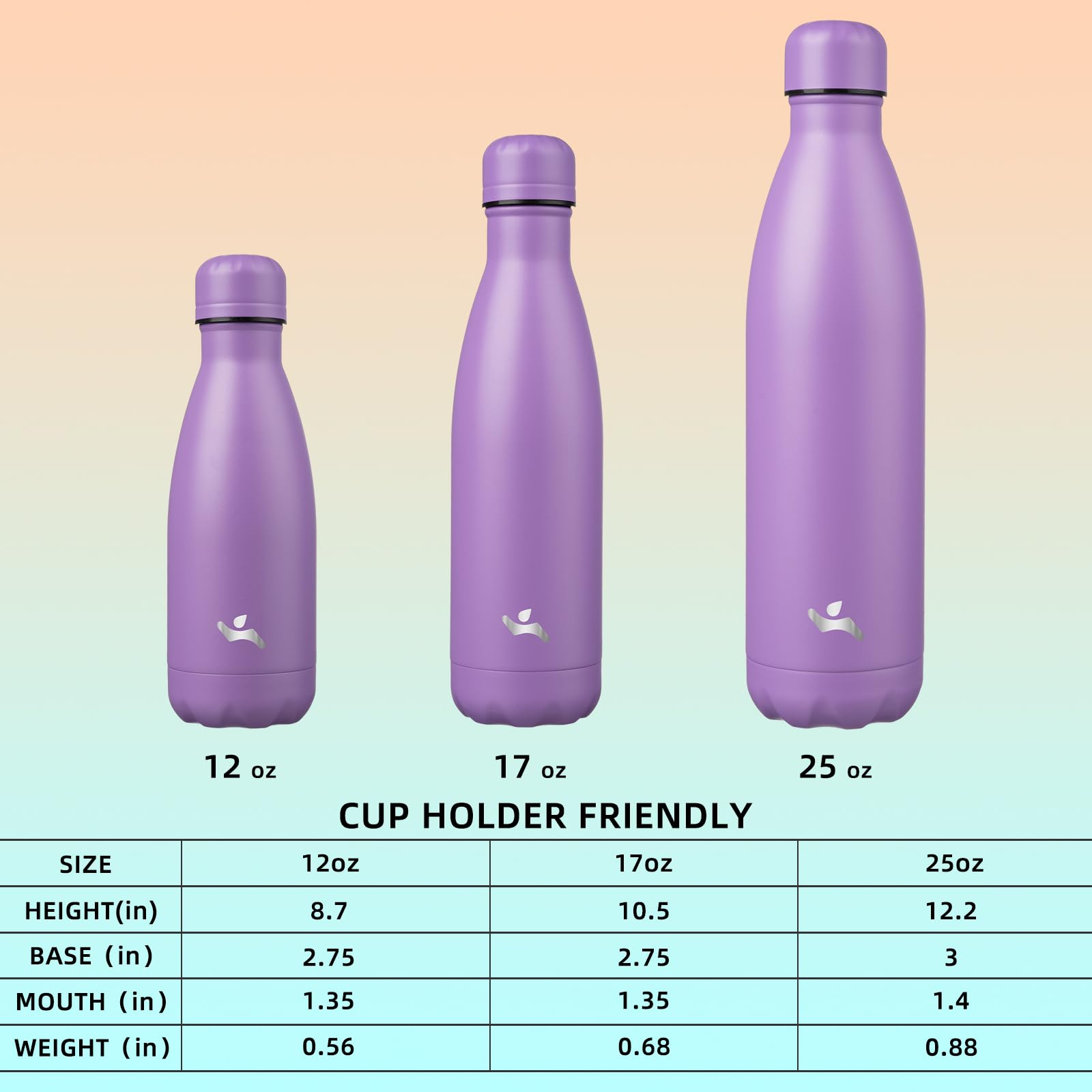 Konokyo leak-proof, dust-proof cap prevents spills during travel.