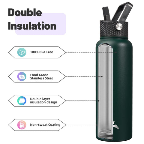 Konokyo bottle with non-sweat finish offers a dry grip for active use