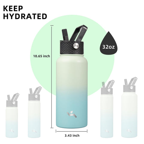 Konokyo bottle's non-sweat surface provides a dry grip