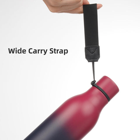Konokyo Rosy Red leak-proof cap blocks dust and spills