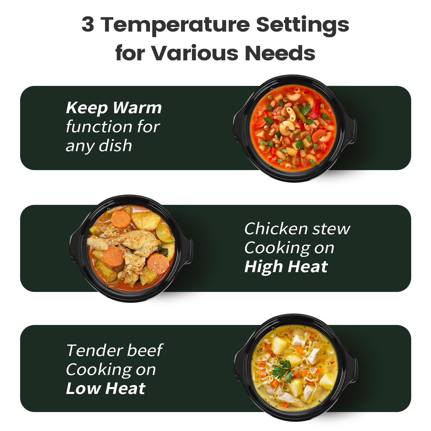 KOOC control dial demonstrating simple low/high/warm settings