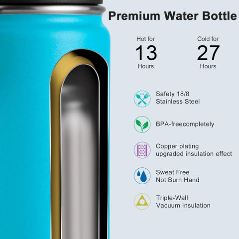 koodee triple-wall insulation keeps beverages cold up to 27 hours and warm up to 13