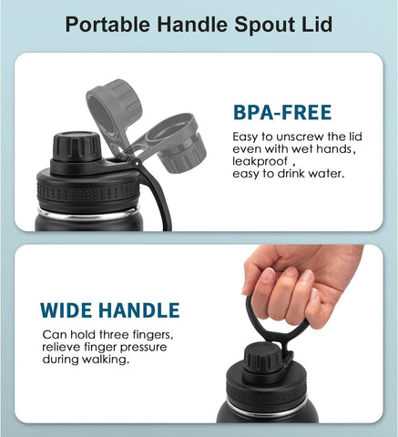 Koodee bottle uses triple-wall insulation for better temperature control.