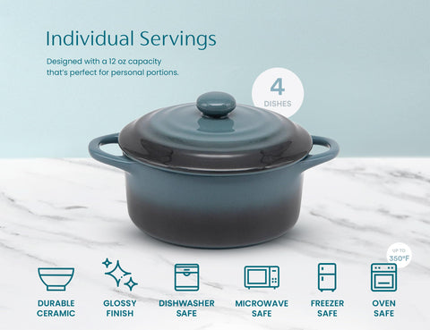 KooK dishwasher-safe cocotte for easy cleanup after family meals.