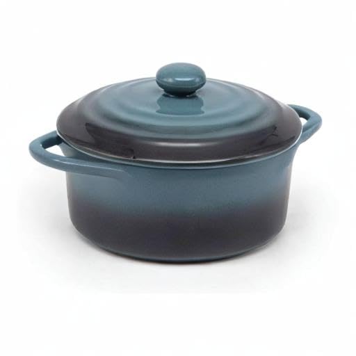 KooK set of four mini cocottes ideal for individual desserts.