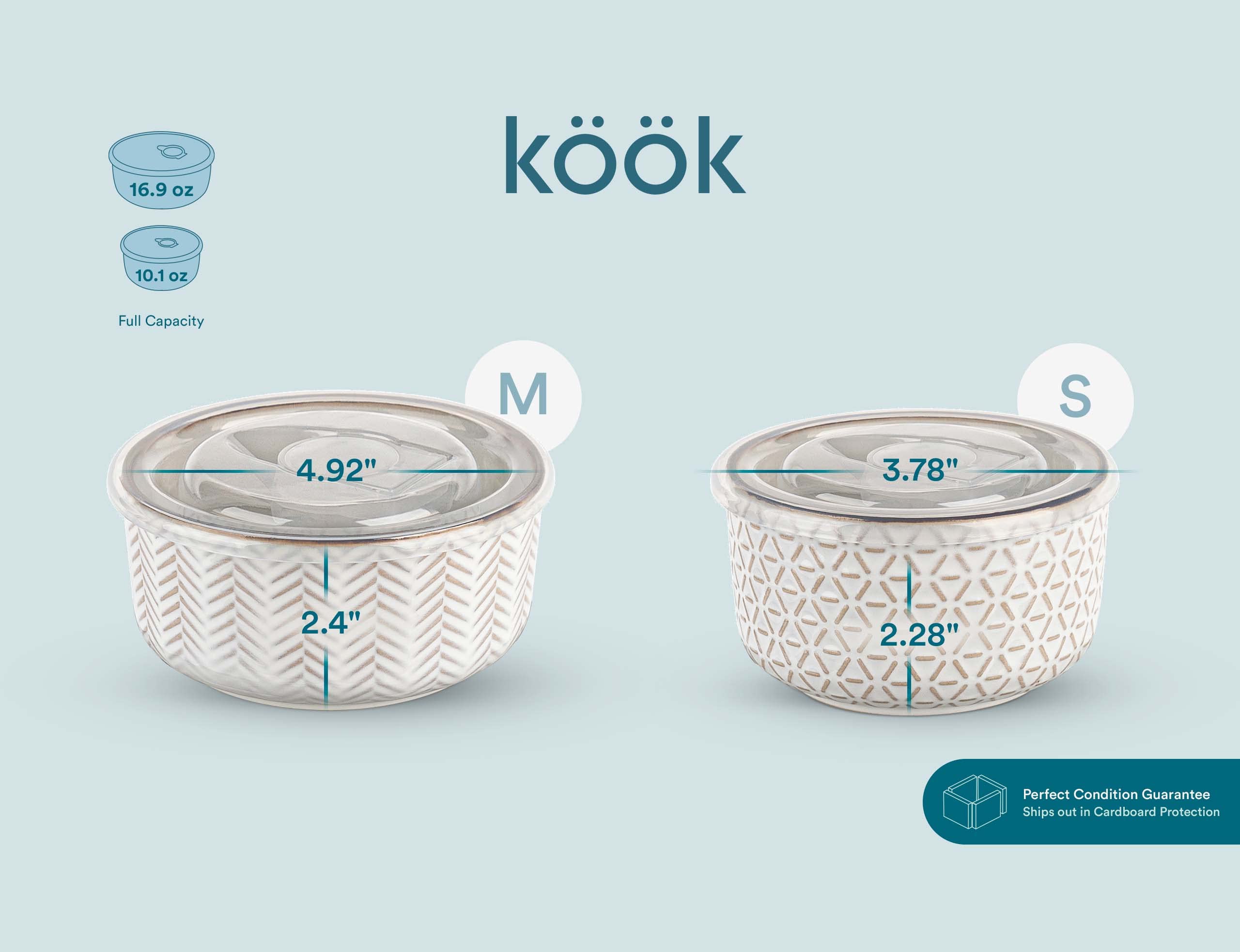 Kook Narbonne ivory dishwasher-safe bowls simplify cleanup after meals