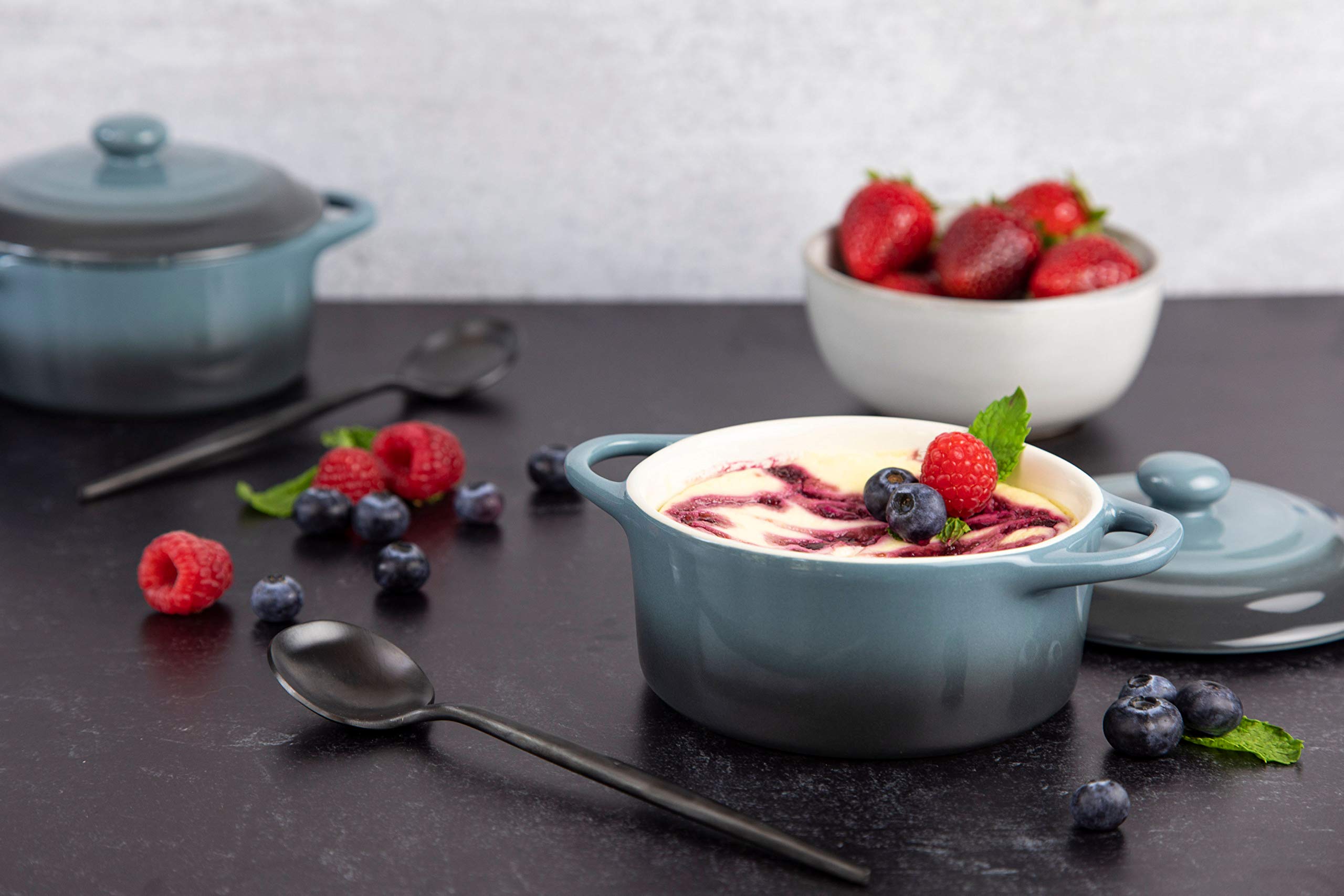 KooK oven-to-table cocotte that keeps meals warm at the table.