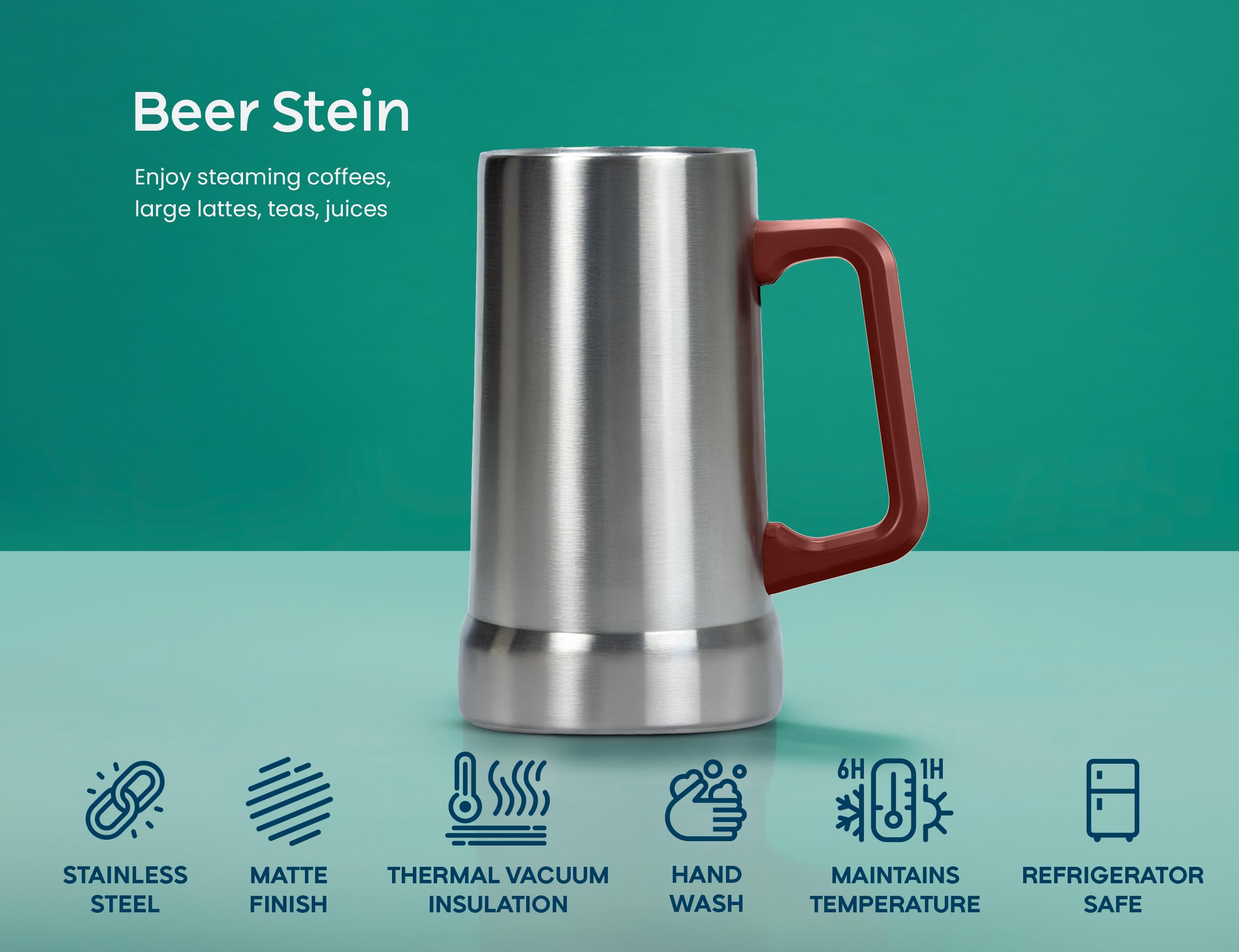 KooK portable mug is ideal for road trips and camping.