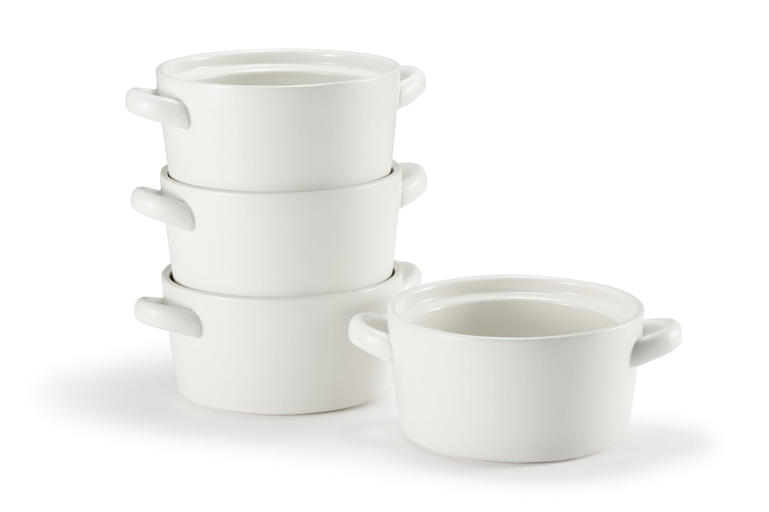 KooK Soup Crock close-up showing two handles for safe transport.
