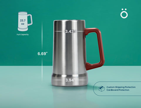 KooK wide rim mug for easy sipping and quick cleaning.