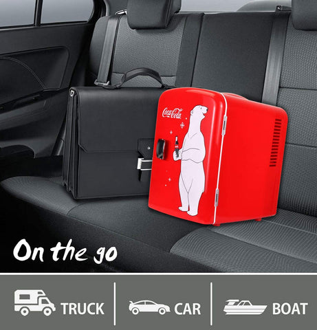 Koolatron gift-ready travel cooler with iconic graphics for fans and students