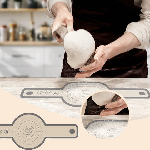 Koolstuffs silicone bread sling with non-stick surface for easy release and quick cleanup.