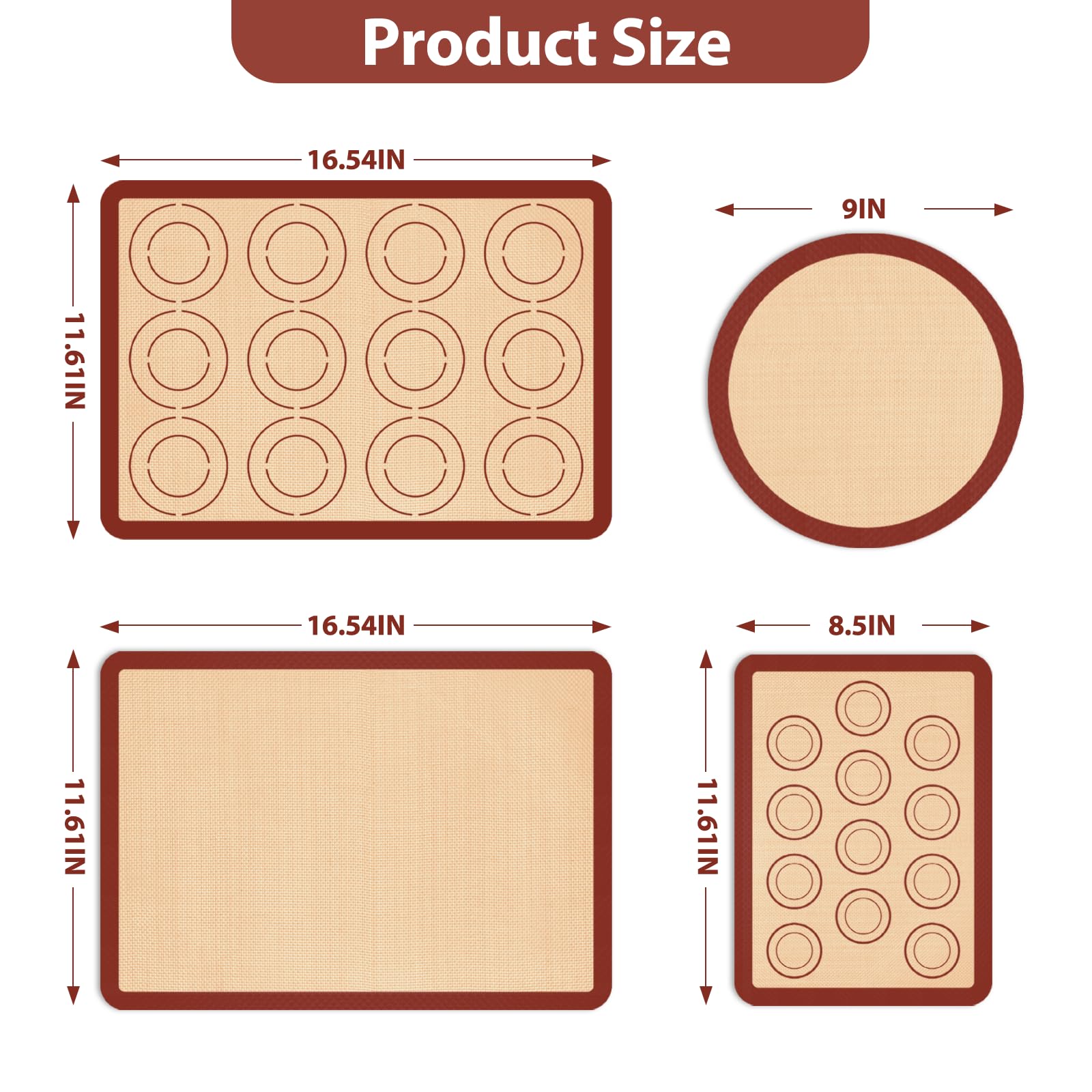Koolstuffs guided macaron mat assists precision in shaping French pastries.