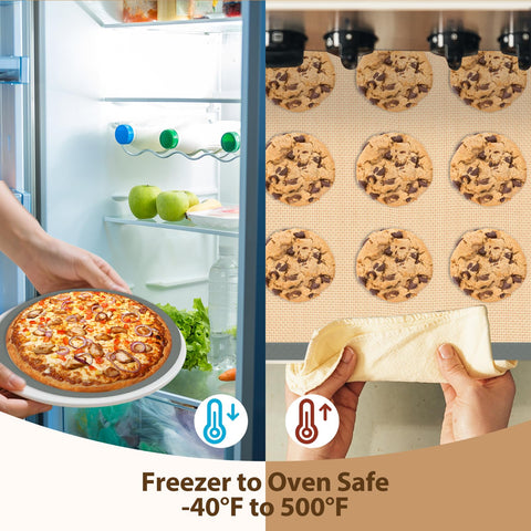 Koolstuffs heat resistant up to 500°F and cold to -40°F.