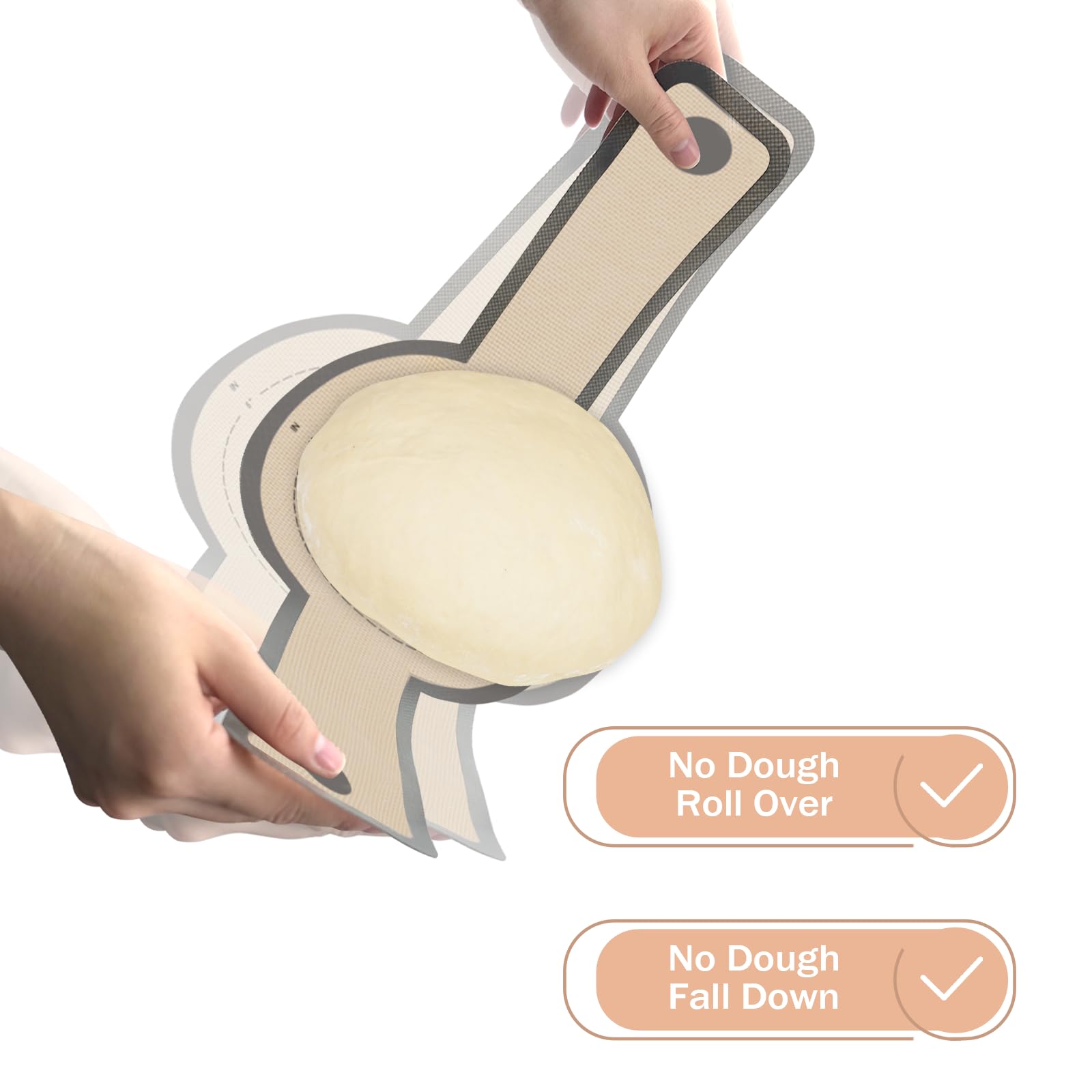 Koolstuffs nonstick baking mat round prevents sticking for smooth bake release.