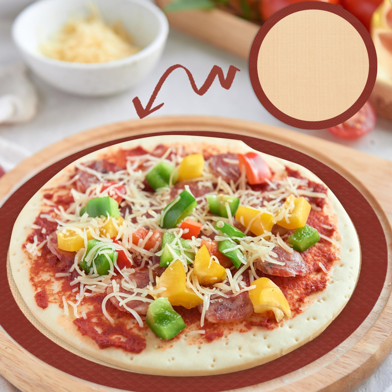 Koolstuffs nonstick surface aids quick release and easy cleanup.