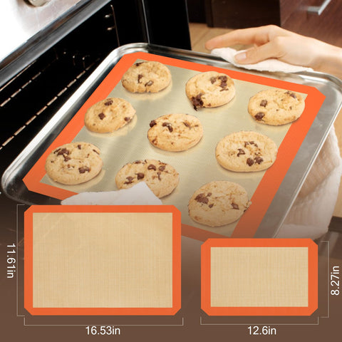 Koolstuffs silicone baking mat quarter-sheet ready for small batches and cleanup