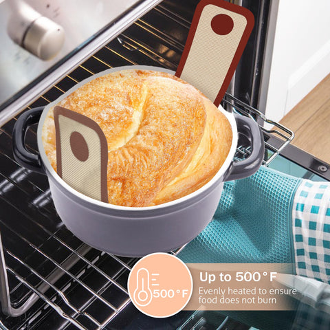 Koolstuffs high-temperature bread sling withstands up to 500°F.