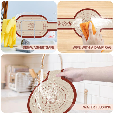 Koolstuffs bread sling with long handles in oval form for safe lifting