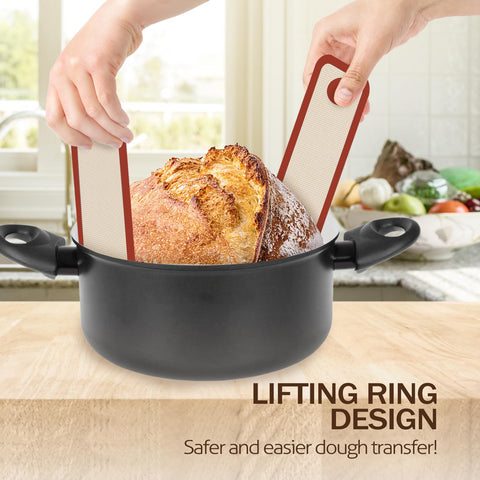 Koolstuffs multi-use bread sling works for cookies, pizza, veggies and meat.