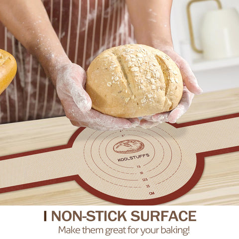 Koolstuffs bread sling features non-stick surface for easy release.