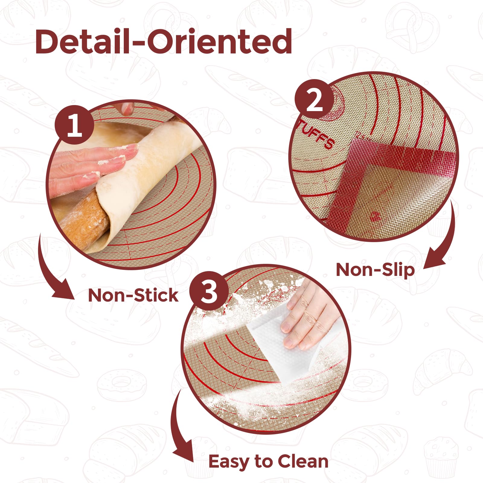 Koolstuffs round bread sling releases loaves smoothly with a confident grip.