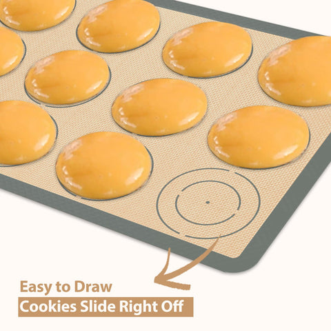 Koolstuffs food-grade BPA-free silicone mats ensure safe, odorless baking sessions.