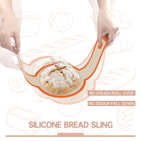 Koolstuffs sourdough baking mat heat-resistant support for even browning.