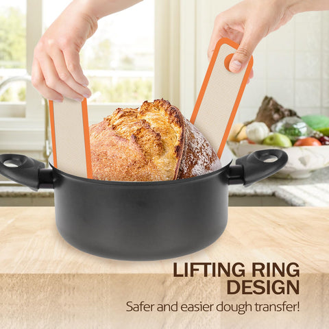 Koolstuffs two-pack round bread sling ideal for sourdough transfers