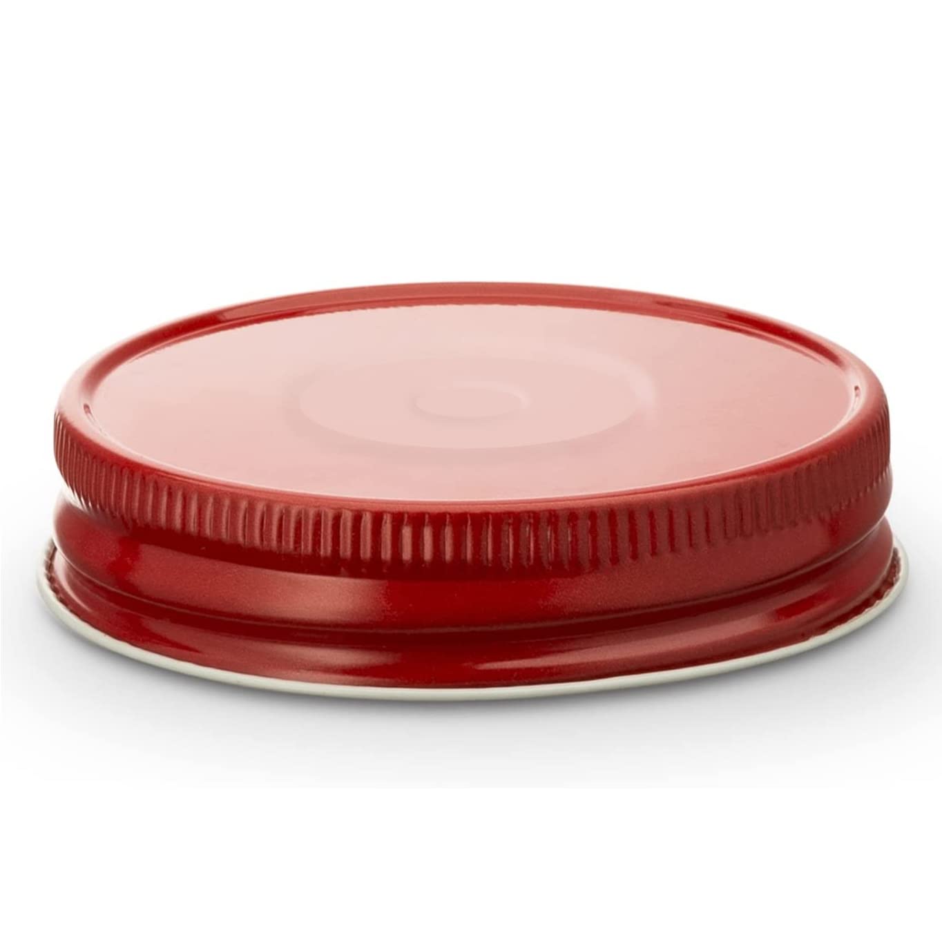 KooK lids with airtight silicone seal on standard mason jars.