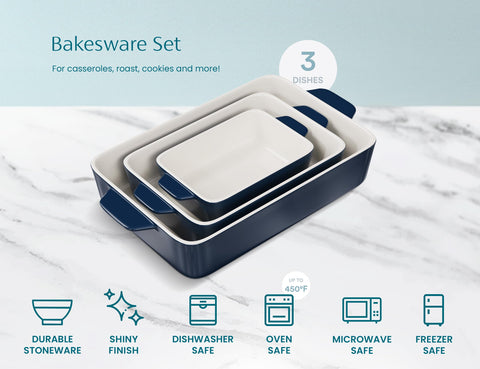 KooK nonstick ceramic finish, easy to clean and versatile