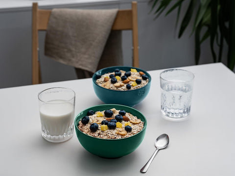 KooK microwave-safe bowls reheat meals quickly for a ready-to-eat moment