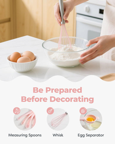 Kootek fondant molds for decorative cake elements