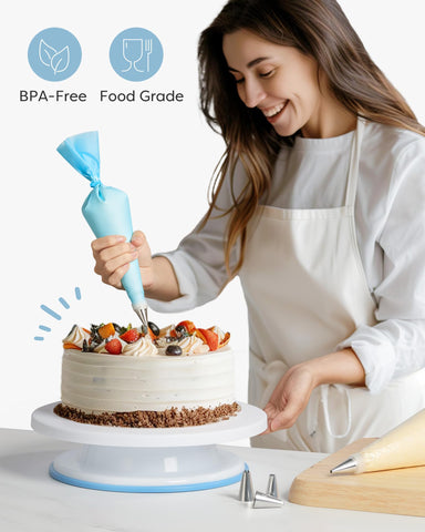 Kootek video tutorial booklet guiding beginners through decorating steps.