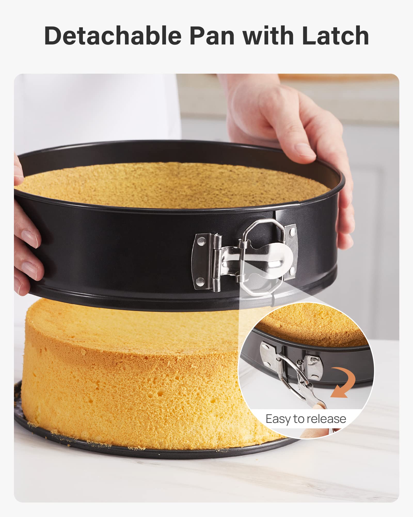 Kootek 4-inch mini cake pan for bite-sized treats and quick bakes