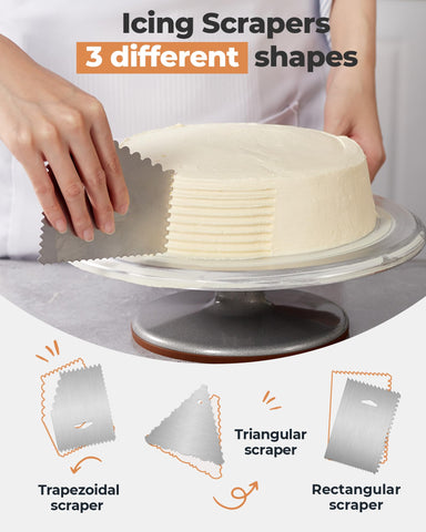 Kootek cake server for clean slices without damaging pastry
