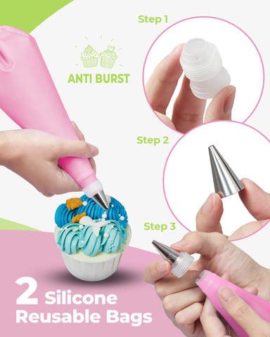 Kootek couplers and flower nail enable quick tip changes