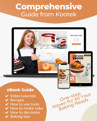 Kootek cupcake liners and toppers collection for cohesive party treats